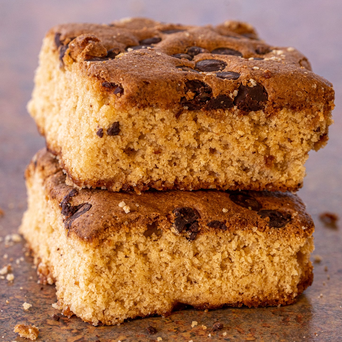 Chocolate Chip Cake Square 2 pack